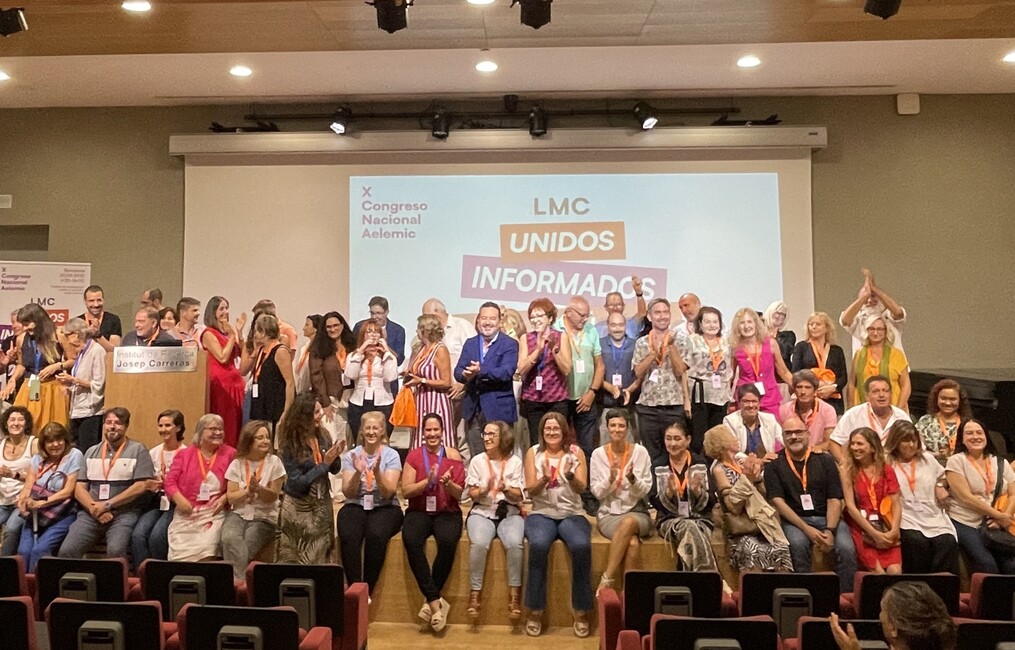 Patients and experts in Chronic Myeloid Leukaemia gather at the Josep Carreras Institute