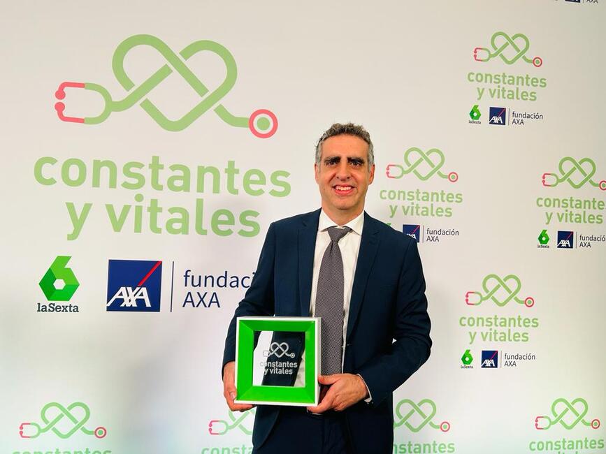 Dr. Manel Esteller receives the Award “Constantes y Vitales” to the scientific trajectory in biomedical research